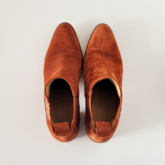 Everlane Women's Ankle Boots in Rust Suede - Picture 6 of 11